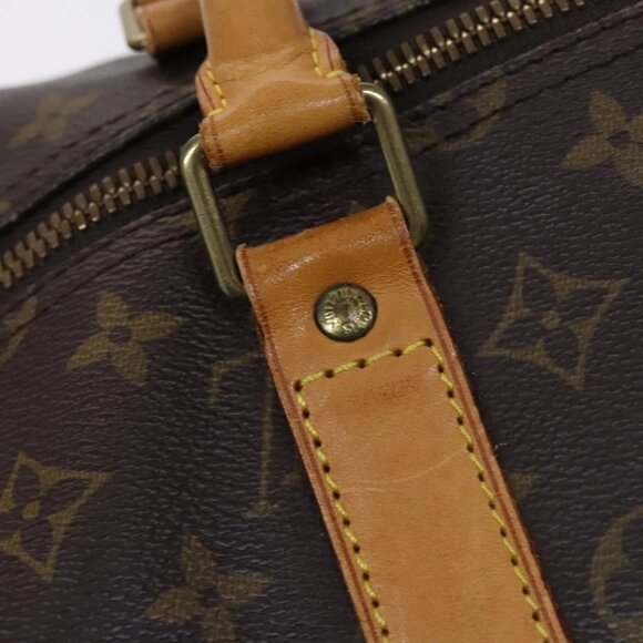 LOUIS VUITTON Monogram Keepall 55 Boston Bag LV Auth - Picture 11 of 16